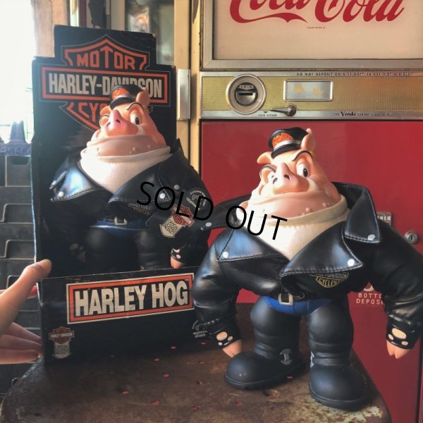 画像10: Vintage Applause Harley Davidson Hog Doll W/BOX (B494)