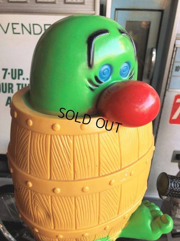 画像6: 70s Vintage Peek A Boo Barrel Coin Bank (B496)