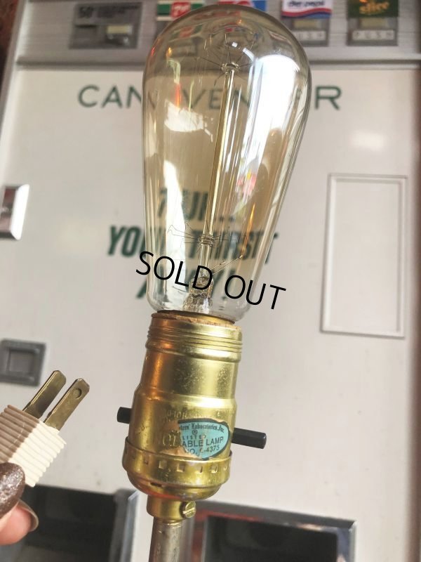 画像6: 70s Carnival Prize Vintage Hound Dog Plastic Lamp (B498)