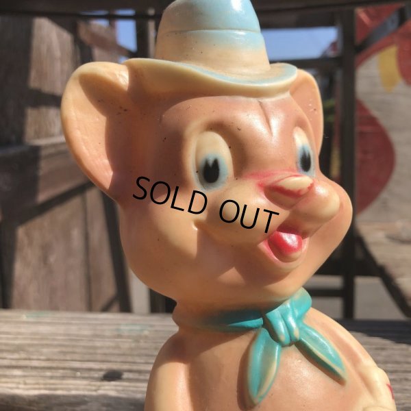 画像6: Vintage Rubber Doll Cowboy Dog (B502)