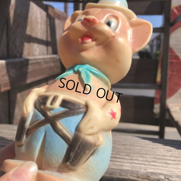 画像5: Vintage Rubber Doll Cowboy Dog (B502)