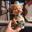 画像7: Vintage Rubber Doll Cowboy Dog (B502)