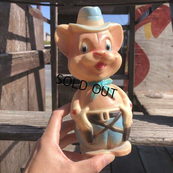 画像7: Vintage Rubber Doll Cowboy Dog (B502)