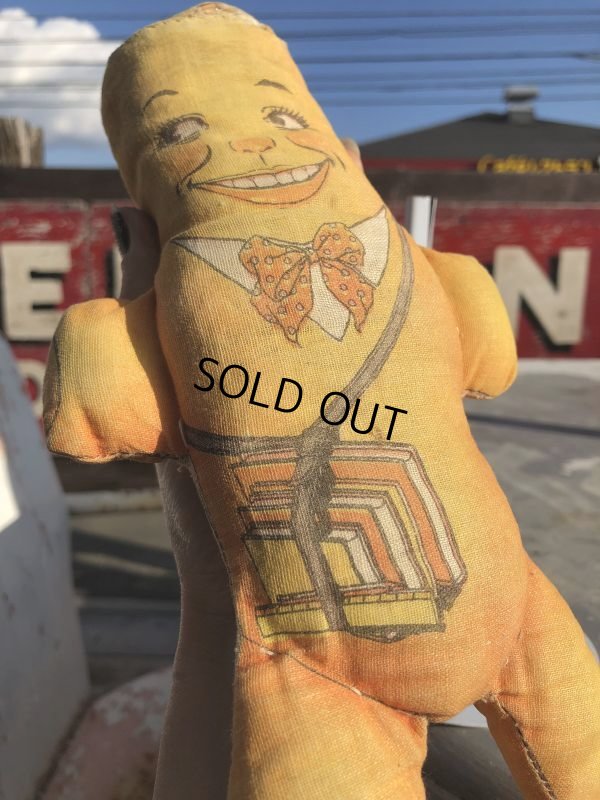 画像3: 30s Antique American Beauty Macaroni Advertising RONI MAC Cloth Doll (B504)