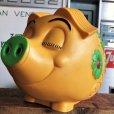 画像7: 70s Vintage Psychedelic Hippie Pig Piggy Bank BIG SIZE (B506)