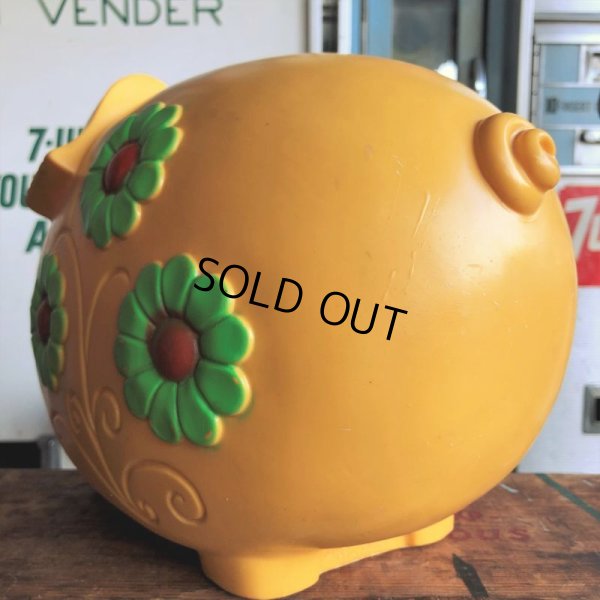 画像5: 70s Vintage Psychedelic Hippie Pig Piggy Bank BIG SIZE (B506)