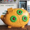 画像6: 70s Vintage Psychedelic Hippie Pig Piggy Bank BIG SIZE (B506)