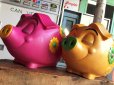 画像11: 70s Vintage Psychedelic Hippie Pig Piggy Bank BIG SIZE (B506)