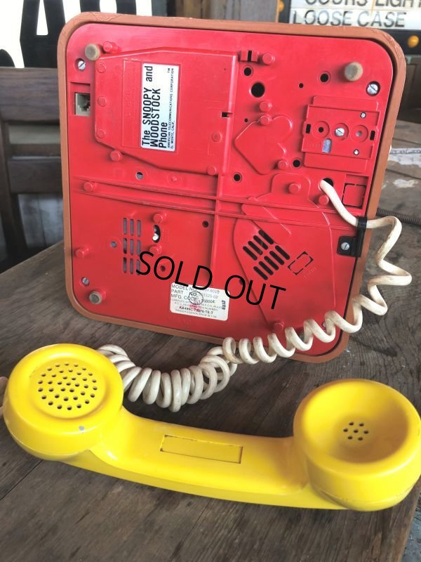 画像5: 70s Vintage Snoopy Telephone (B509)