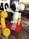 画像1: 70s Vintage Snoopy Telephone (B509) (1)