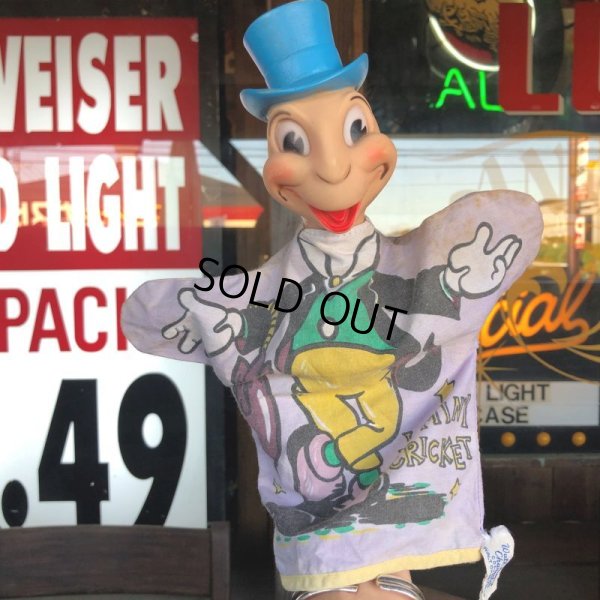 画像1: Vintage Gund  Hand Puppet WDP Jiminy Cricket (B511)