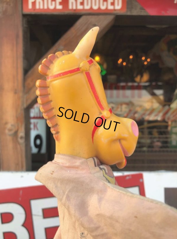 画像14: Vintage Gund  Hand Puppet AC Spark Plug Sparky The Horse (B513)