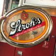 画像13: Vintage Stroh's Beer Starburst Illuminated Oval Lighted Bar Sign (B514)