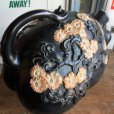 画像6: 70s Vintage Piggy Flowers Coin Bank SUPER BIG SIZE (B515)