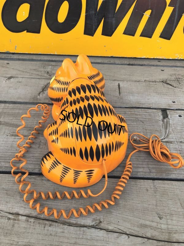 画像5: 80s Vintage Garfield the Cat Phone (B516)