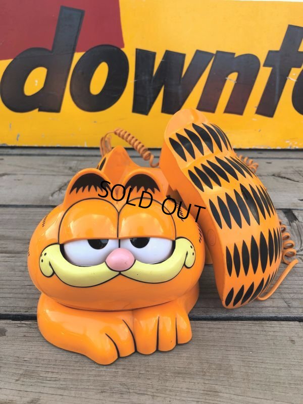 画像3: 80s Vintage Garfield the Cat Phone (B516)