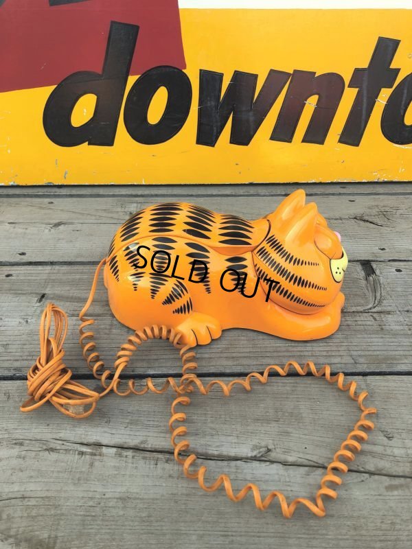 画像8: 80s Vintage Garfield the Cat Phone (B516)
