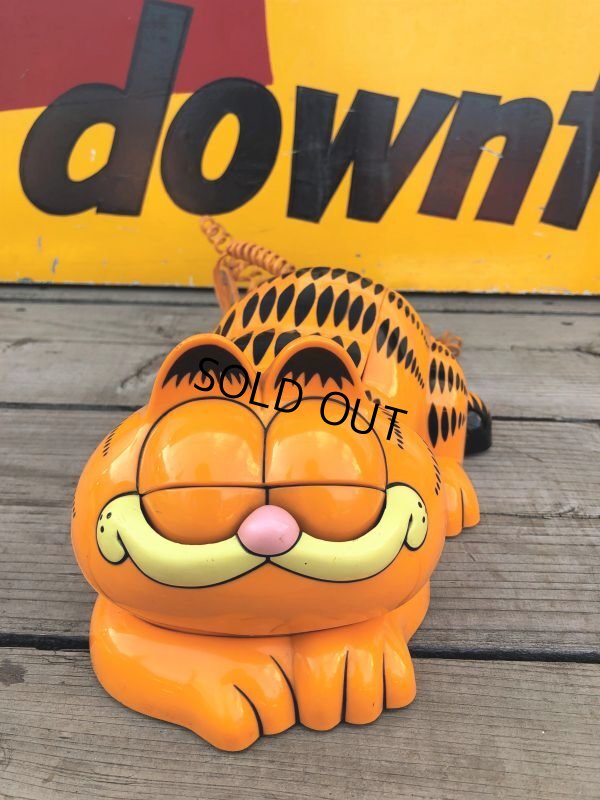 画像2: 80s Vintage Garfield the Cat Phone (B516)