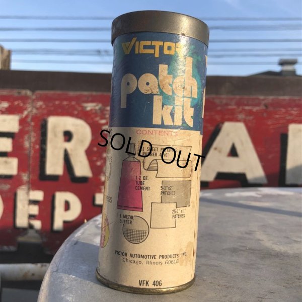画像3: Vintage VICTOR PATCH KIT Can (B532) 
