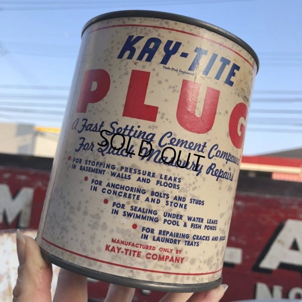画像6: Vintage KAY-TITE PLUG Can (B537) 