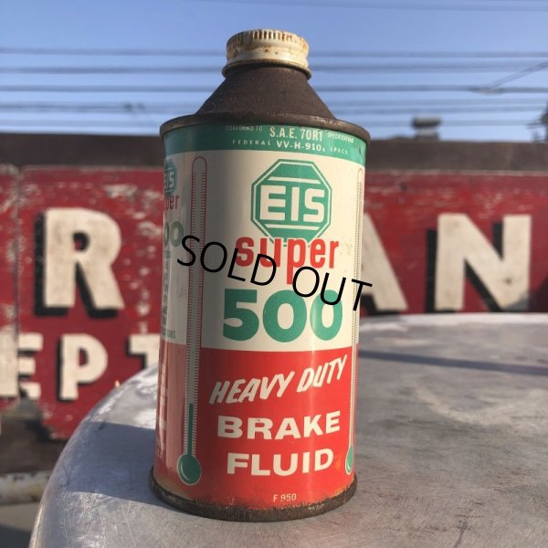 画像1: Vintage EIS Automotive Brake Fluid Can (B519) 