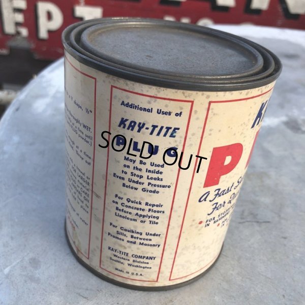 画像4: Vintage KAY-TITE PLUG Can (B537) 