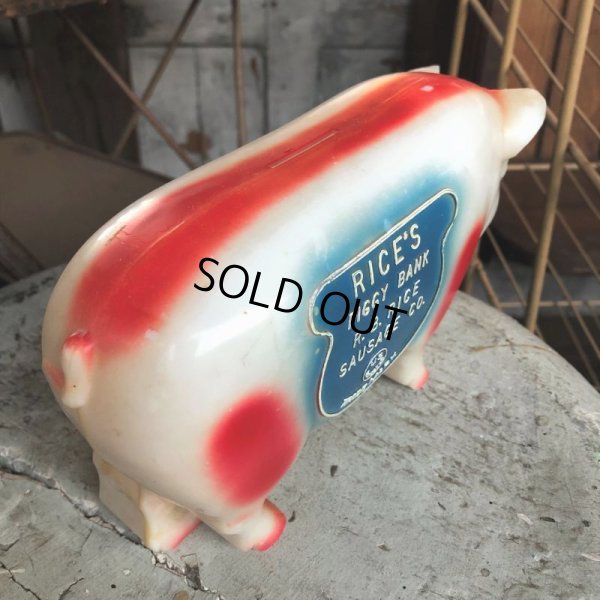 画像10: 50s Vintage RICE's Piggy Bank (B541)