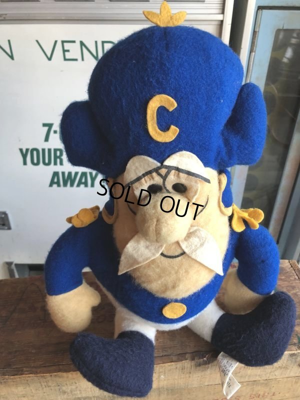 画像1: 70s Vintage Cap'n Crunch Plush Doll (B543)