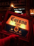 画像1: Vintage Corona Extra Beer Light Up BAR Sing (B547) (1)