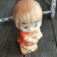 画像5: 60s Vintage Rubber Doll Cute Girl w/cat (B549)