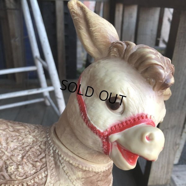 画像8: Vintage Sun Rubber Doll Donkey Brown (B565)