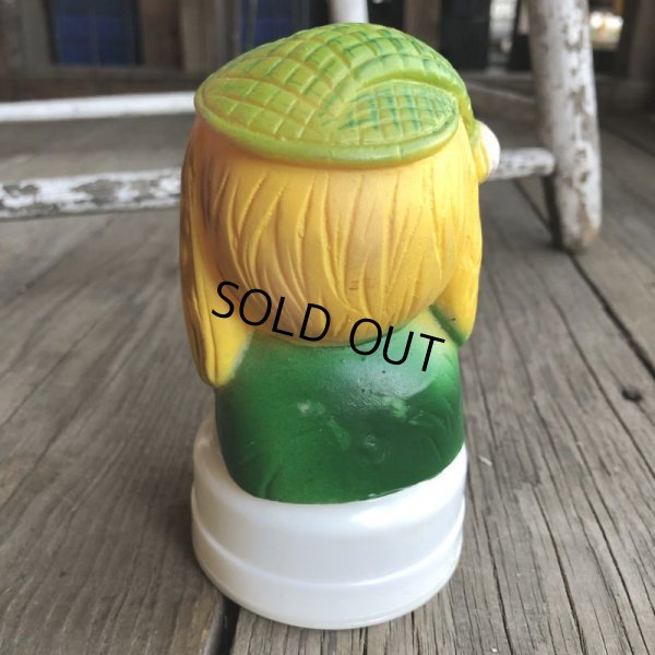 画像3: Vintage Rubber Doll Bed Time Dog (B557)