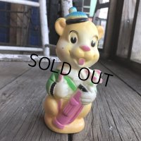 Vintage RRC Rubber Doll Golf Bear (B559)