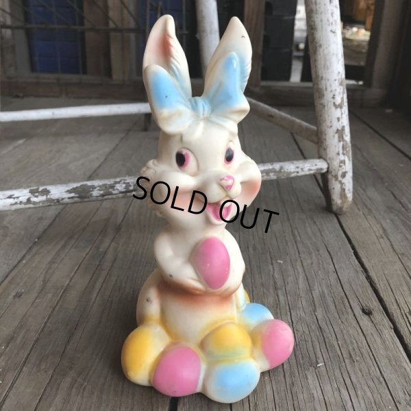 画像1: Vintage Dreamland Rubber Doll Easter Bunny (B554)