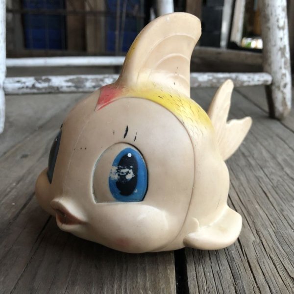 画像2: Vintage Rubber Doll Goldfish (B553)