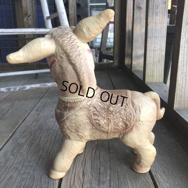 画像3: Vintage Sun Rubber Doll Donkey Brown (B565)