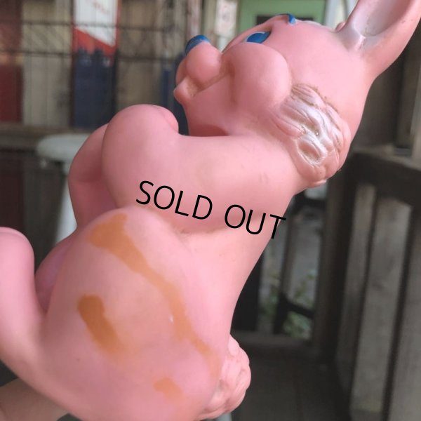 画像10: Vintage Delegar Rubber Doll Soap Dish Bunny (B550)