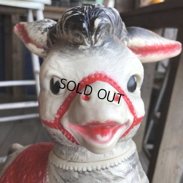 画像9: Vintage Sun Rubber Doll Donkey Black (B564)