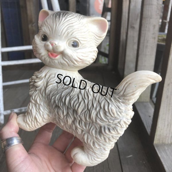 画像10: Vintage Edward Mobley Rubber Doll Kitty Cat (B561)