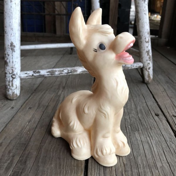 画像1: Vintage Rubber Doll Donkey (B556)