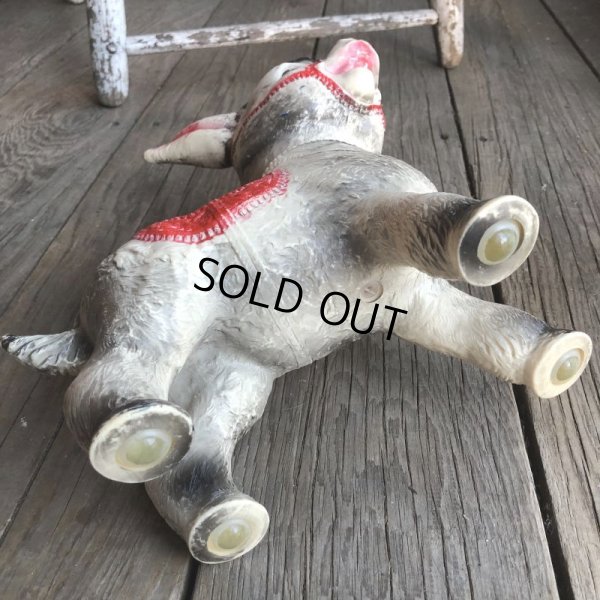 画像6: Vintage Sun Rubber Doll Donkey Black (B564)