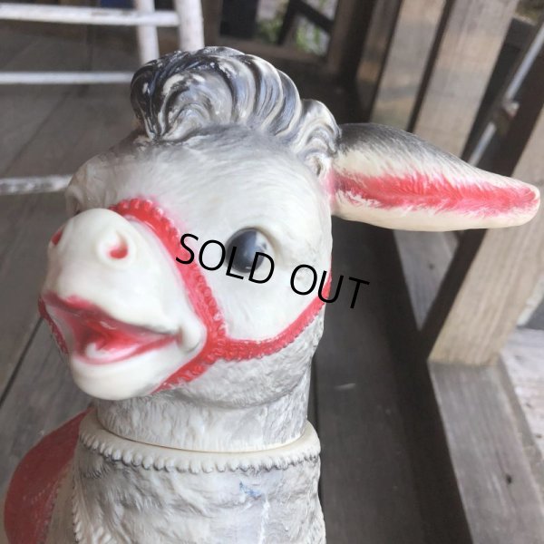 画像8: Vintage Sun Rubber Doll Donkey Black (B564)
