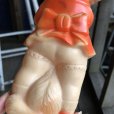 画像9: 60s Vintage Rubber Doll Cute Girl w/cat (B549)