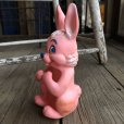 画像2: Vintage Delegar Rubber Doll Soap Dish Bunny (B550) (2)