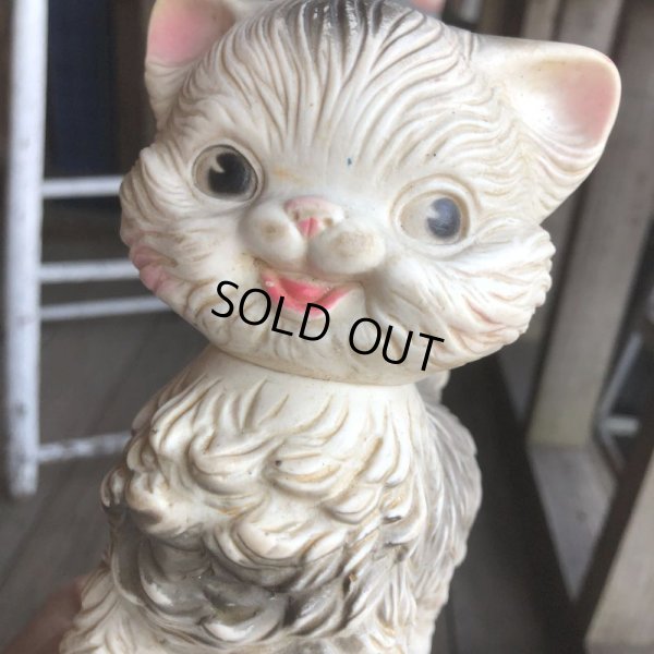 画像7: Vintage Edward Mobley Rubber Doll Kitty Cat (B561)