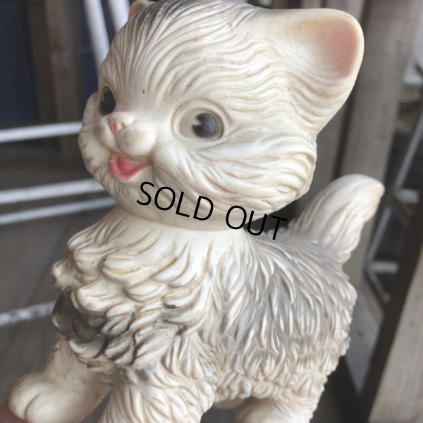 画像8: Vintage Edward Mobley Rubber Doll Kitty Cat (B561)