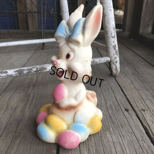 画像2: Vintage Dreamland Rubber Doll Easter Bunny (B554)