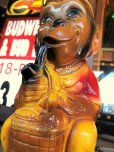 画像9: Vintage Carnival Chalkware Smoking Monkey Holding Bank (B566)