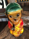 画像7: Vintage Carnival Chalkware Smoking Monkey Holding Bank (B566)