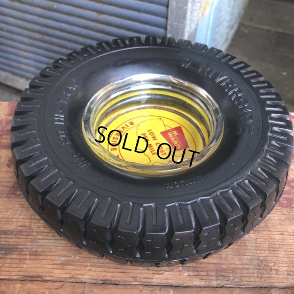 画像4: Vintage Tire Ashtray Riverside (B576)